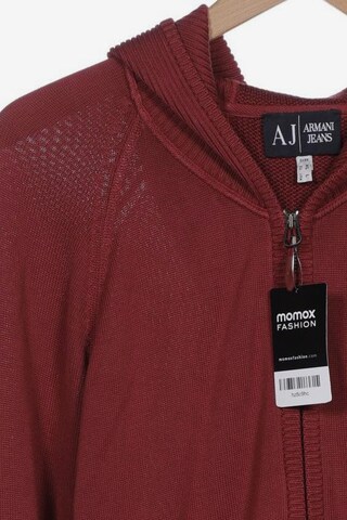 Armani Jeans Strickjacke XL in Rot