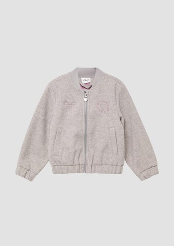 s.Oliver Sweat jacket in Grey