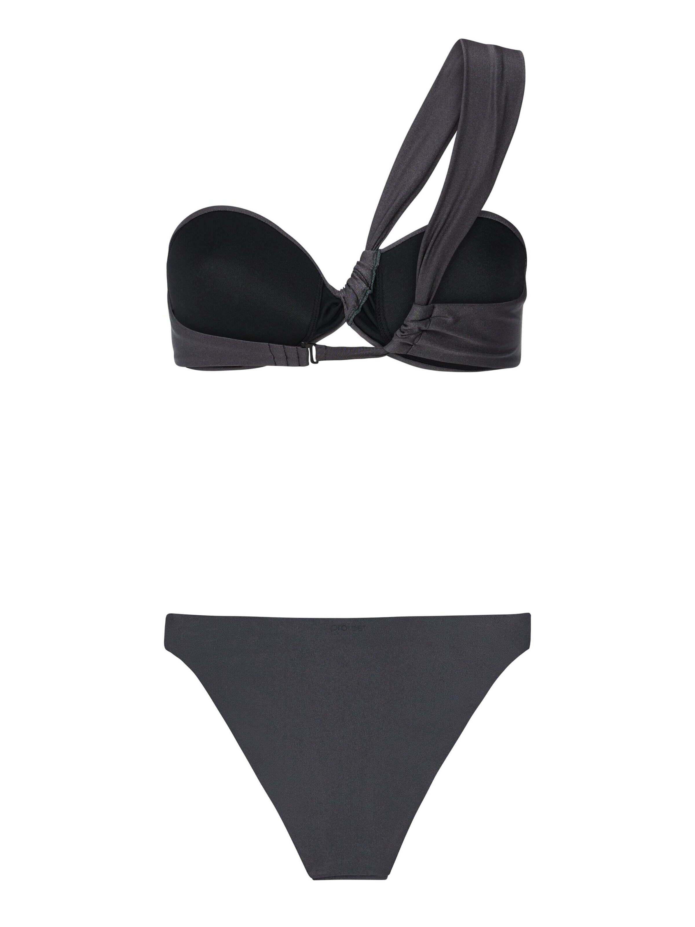 PROTEST Bandeau Bikini 'PRTBlum' in Grijs