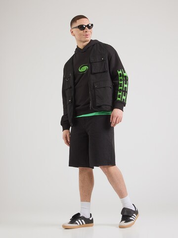 HUGO Μπλούζα φούτερ 'Nufo' σε μαύρο