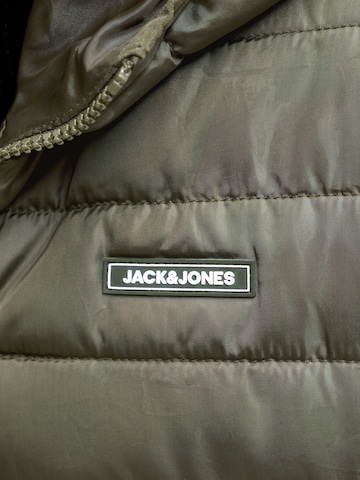 Jack & Jones Junior Přechodná bunda 'JJELVIS' – zelená