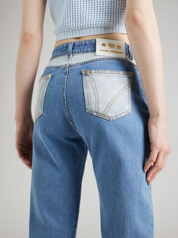 Regular Jeans de la Chiara Ferragni pe albastru
