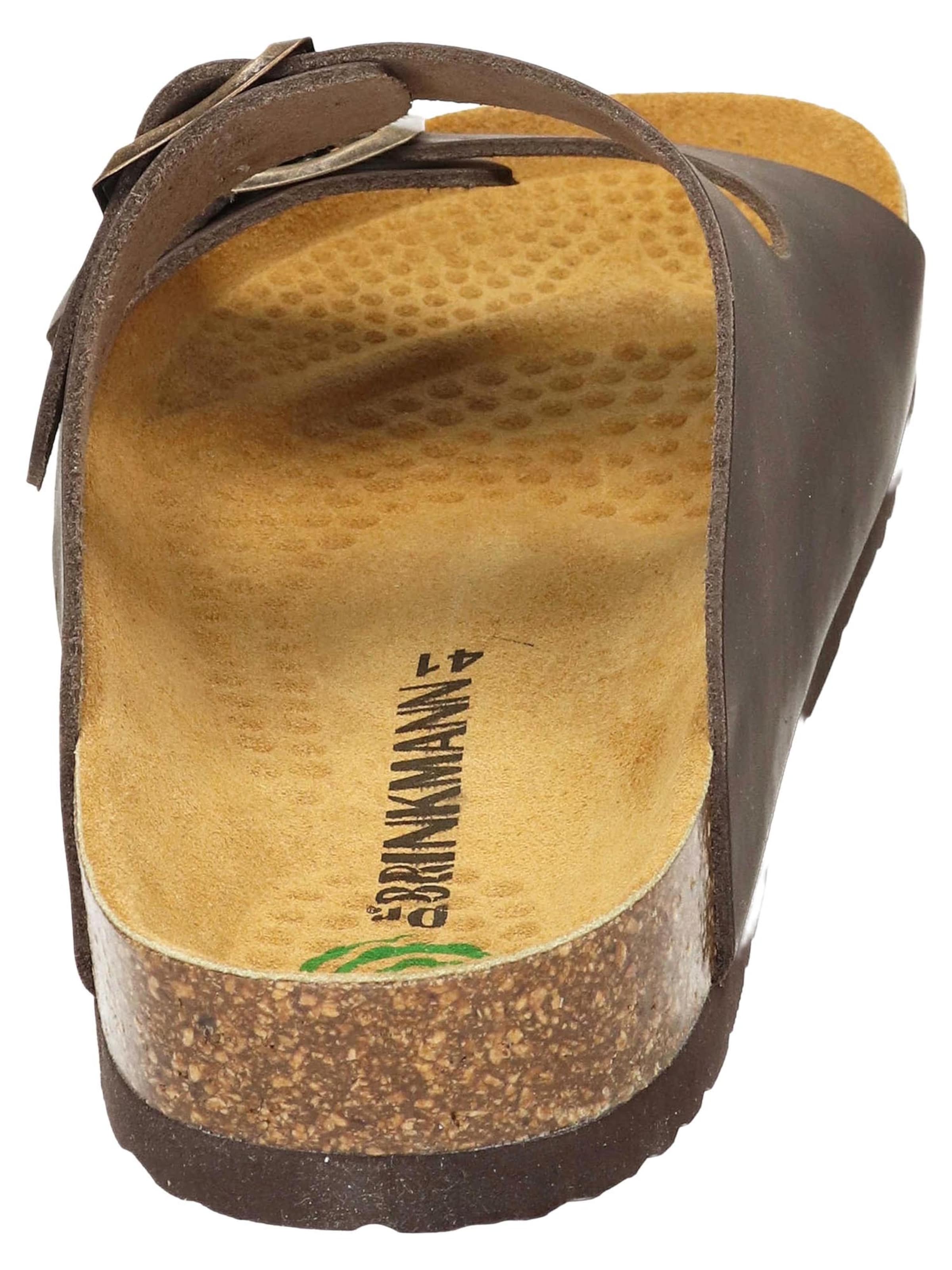 DR. BRINKMANN Mules 'Bonillo' in Brown