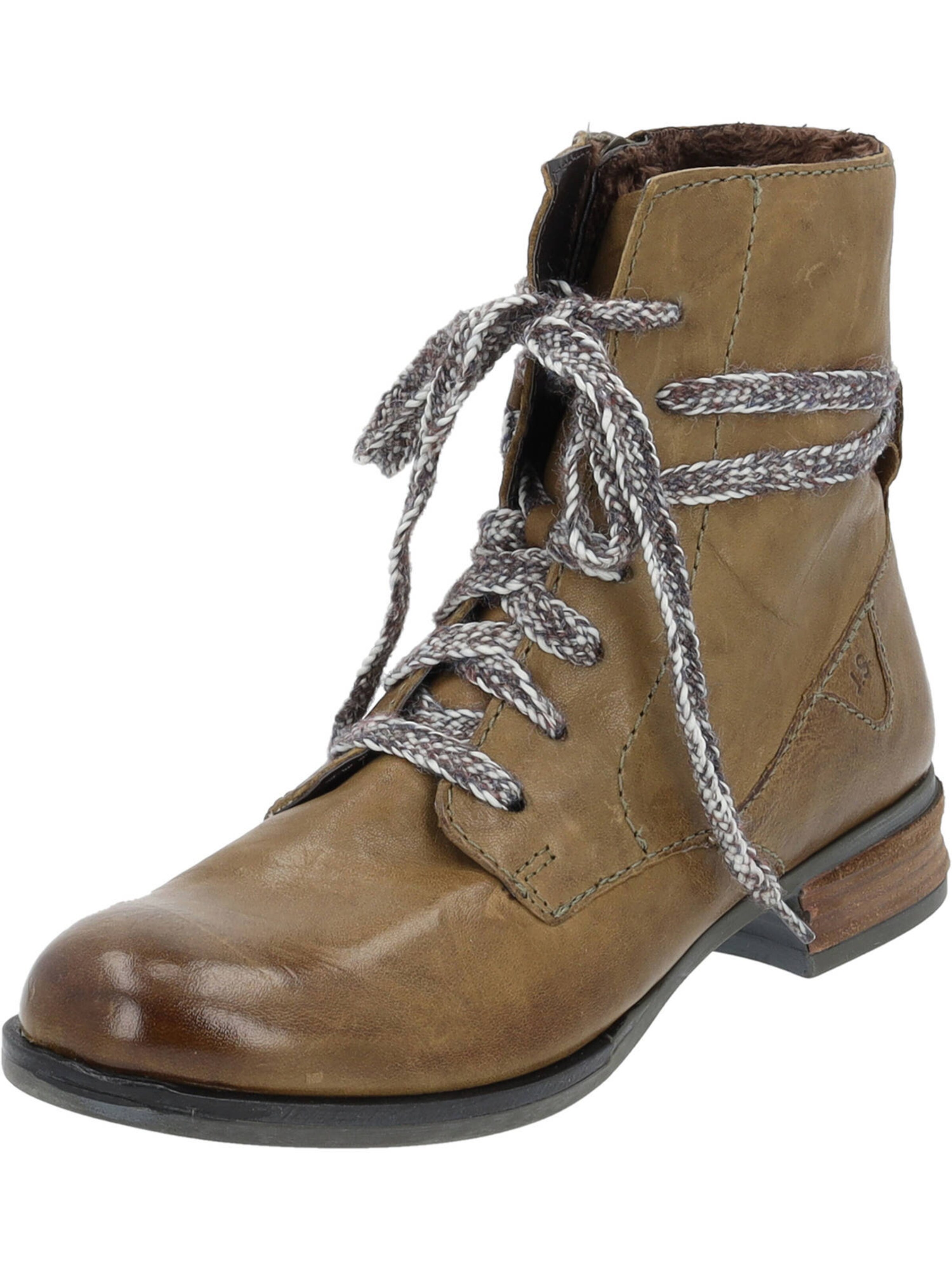 JOSEF SEIBEL Stiefelette  'Sanja' in Grün: Vorderseite