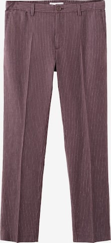 MANGO MAN Hose 'Rainier' in Lila: Vorderseite