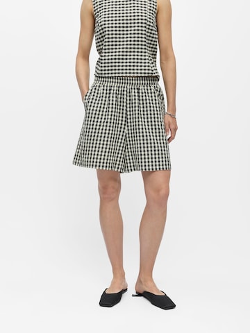 OBJECT Loosefit Shorts 'OBJDanje' in Gelb: Vorderseite