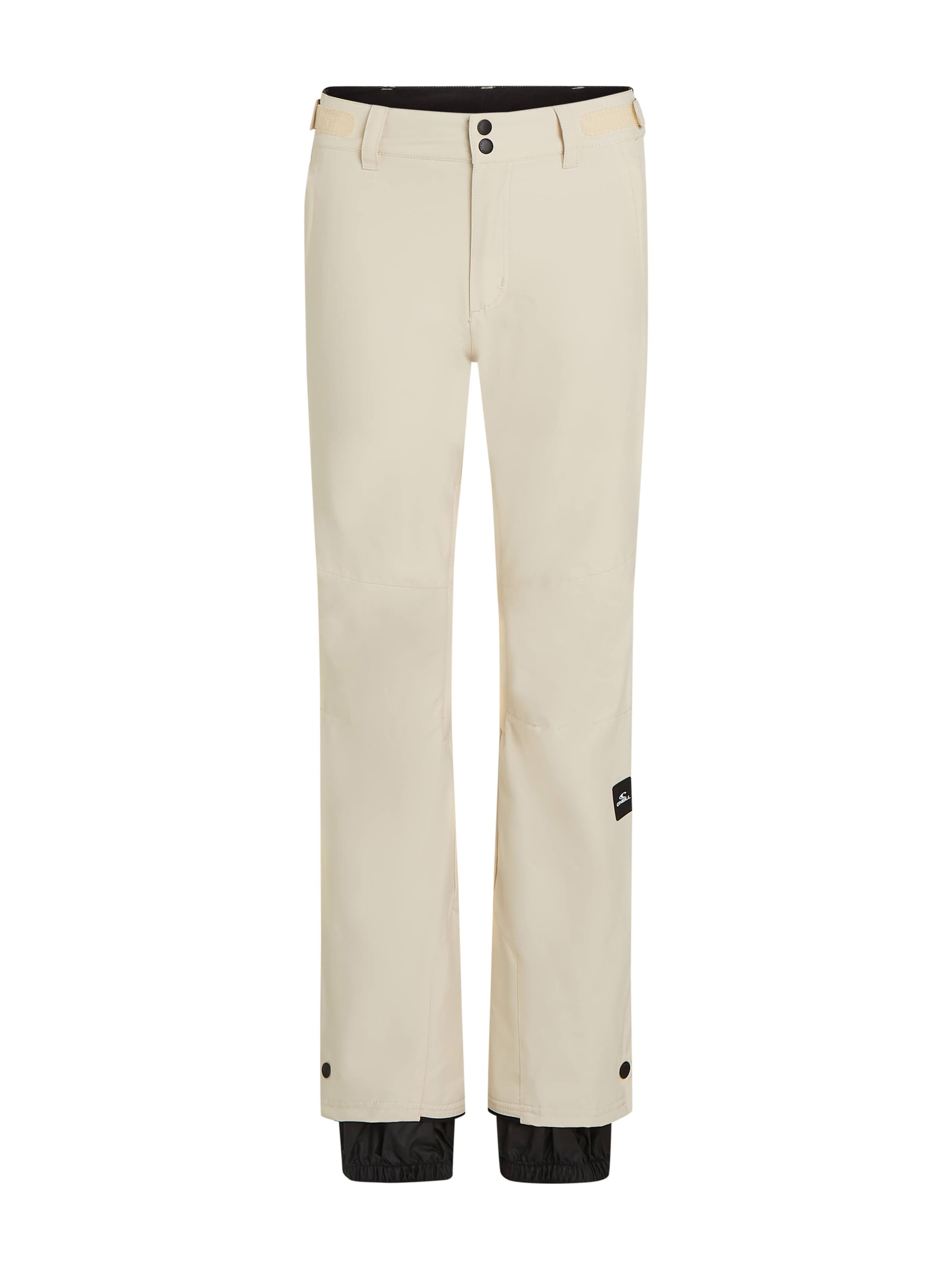 O'NEILL Slimfit Παντελόνι πεζοπορίας σε λευκό: μπροστά