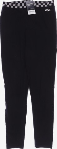 VANS Pants in M in Black: front