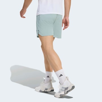 ADIDAS PERFORMANCE Regular Workout Pants 'D4T Essentials' in Green