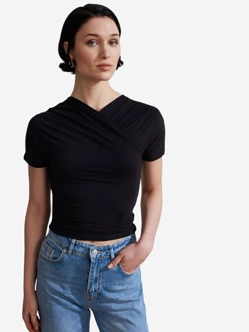 Dilvin Shirt in Schwarz