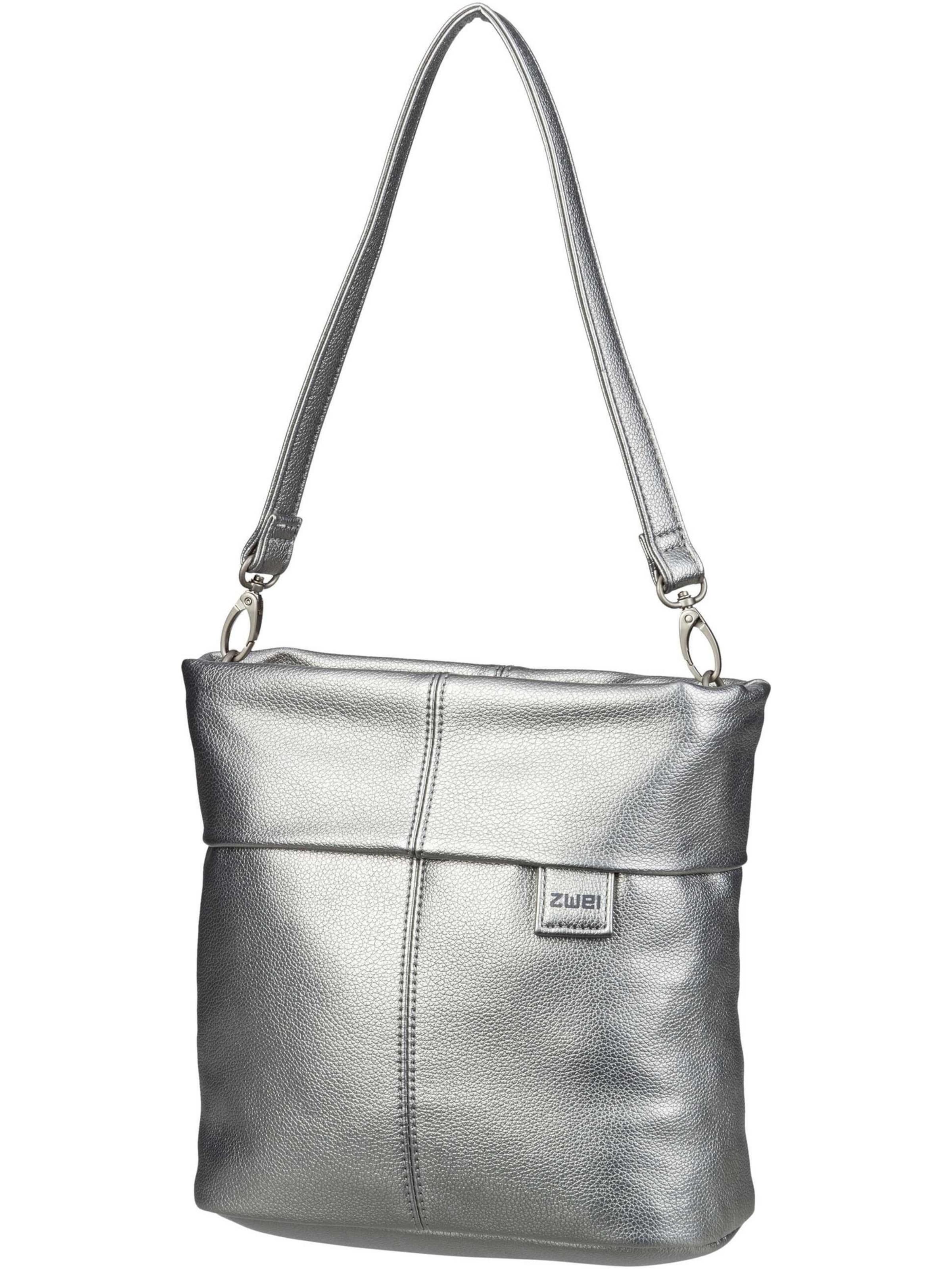 ZWEI Umhängetasche 'Mademoiselle' in Silber