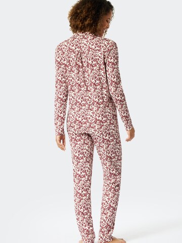 SCHIESSER Pyjama in Lila