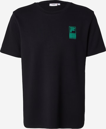 juoda FILA Sportiniai marškinėliai 'LENNIK': priekis