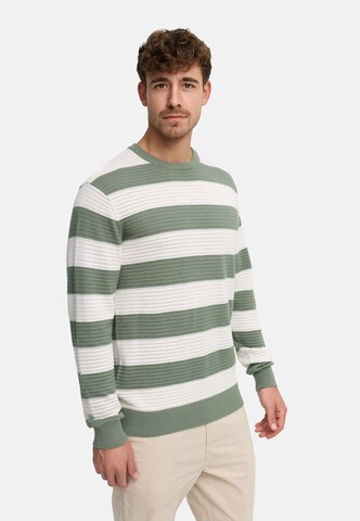 Pull-over ' INTidsel' INDICODE JEANS en vert