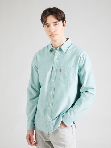 LEVI'S ® Regular Fit Skjorte 'SUNSET' i blå: forside
