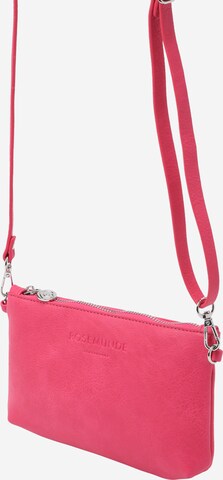 rosemunde Clutch in Rood: voorkant