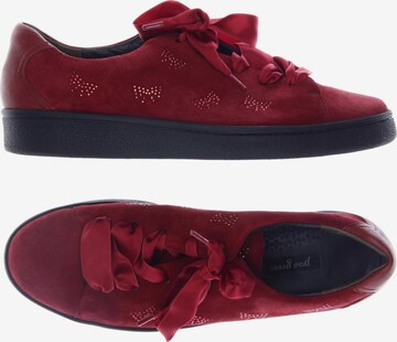Paul Green Flats & Loafers in 39,5 in Red: front
