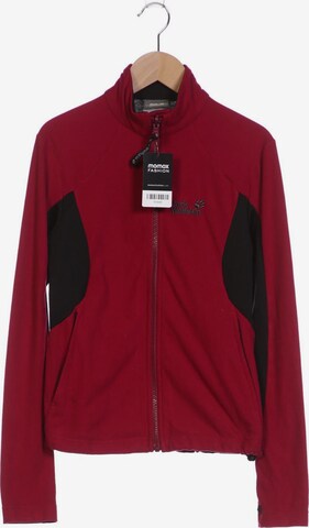 JACK WOLFSKIN Sweatshirt & Zip-Up Hoodie in S in Pink: front