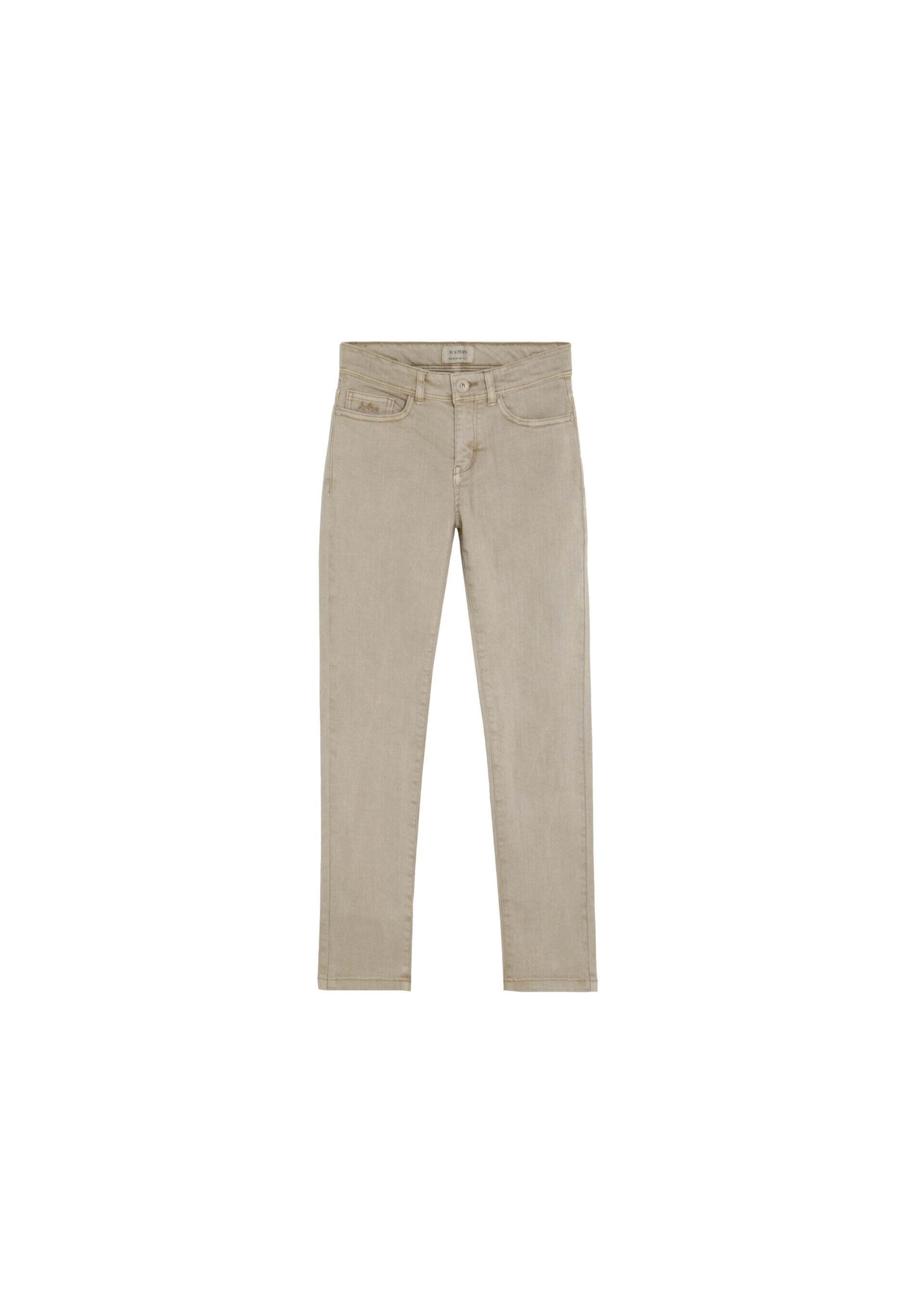 Scalpers Regular Broek ' ' in Bruin: voorkant