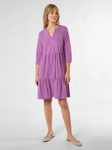 Robe Marie Lund en violet : devant