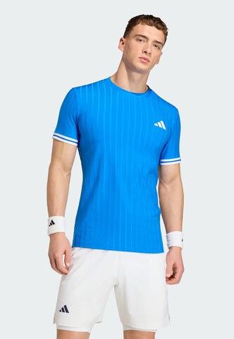 ADIDAS PERFORMANCE - Camiseta funcional en azul: frente