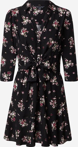 Dorothy Perkins Shirt Dress in Black: front