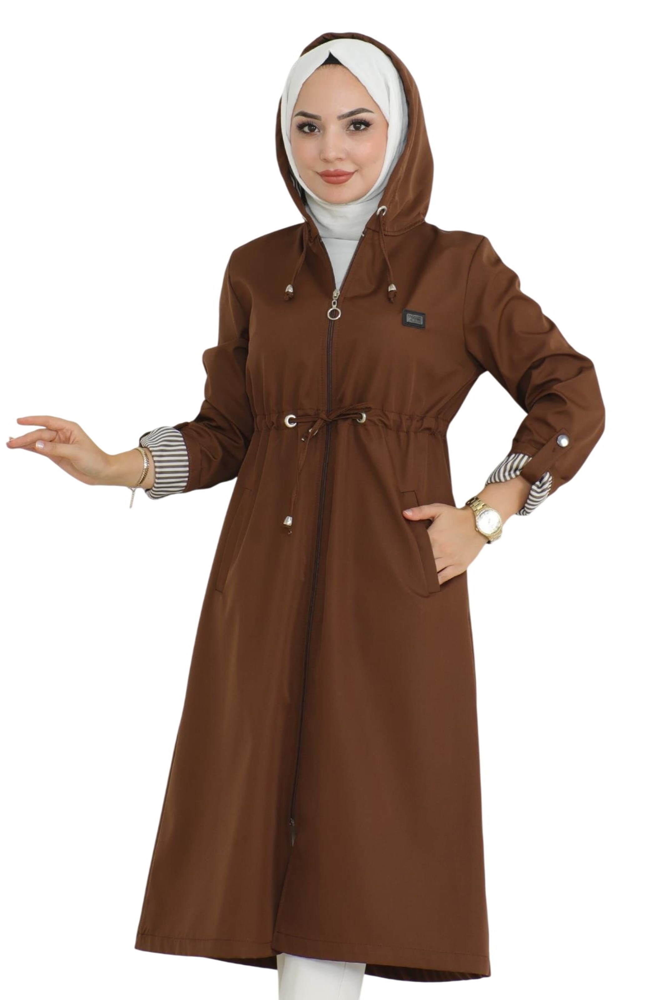 MODAMIHRAM Mantel in Braun