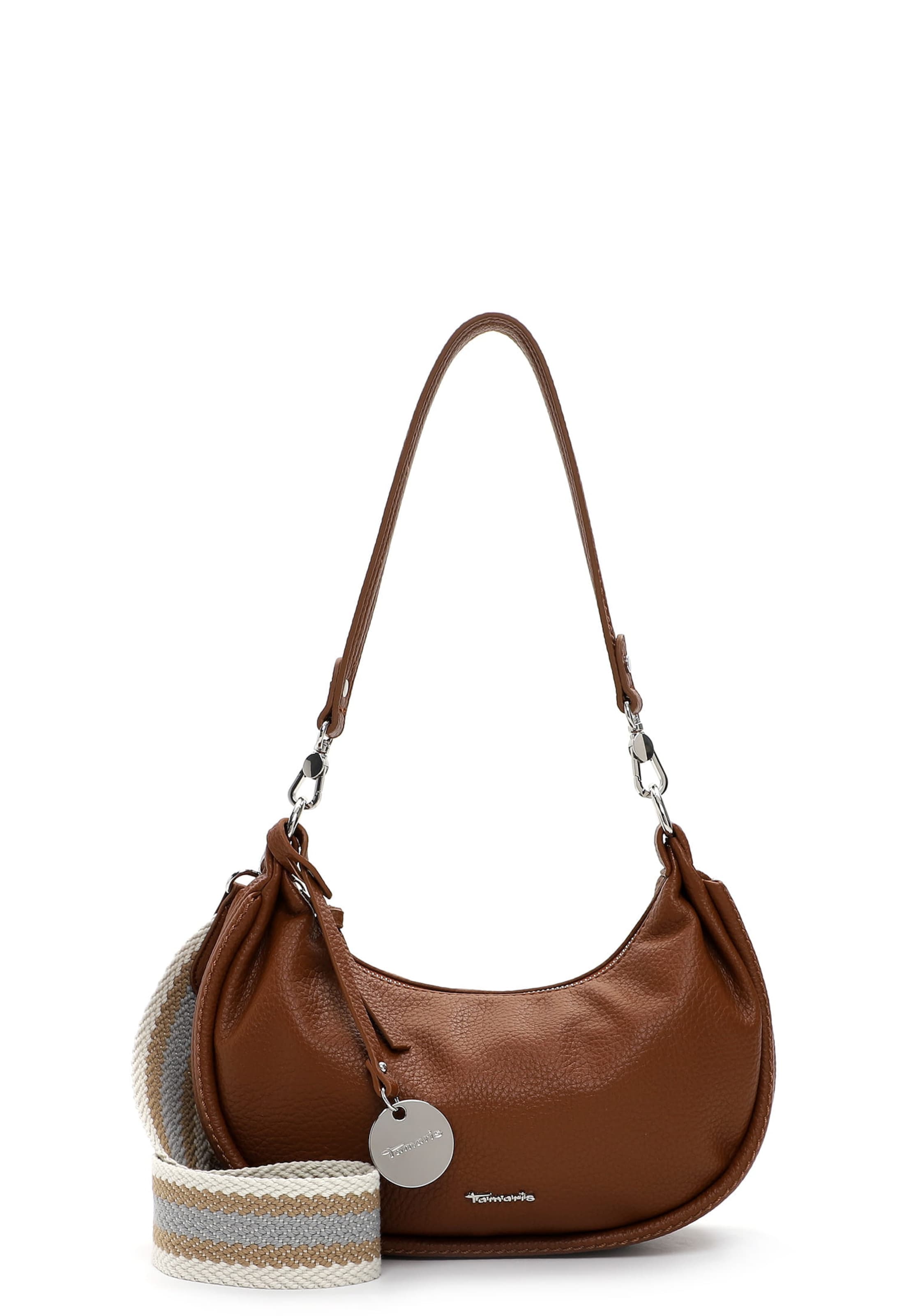 Tamaris Skuldertaske &#x27;Felicitas&#x27; i brun: forside