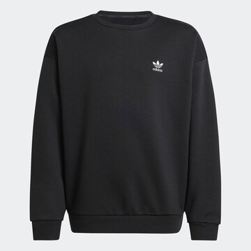 Felpa di ADIDAS ORIGINALS in nero: frontale