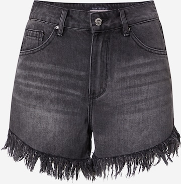 Funky Buddha Jeans in Schwarz: front