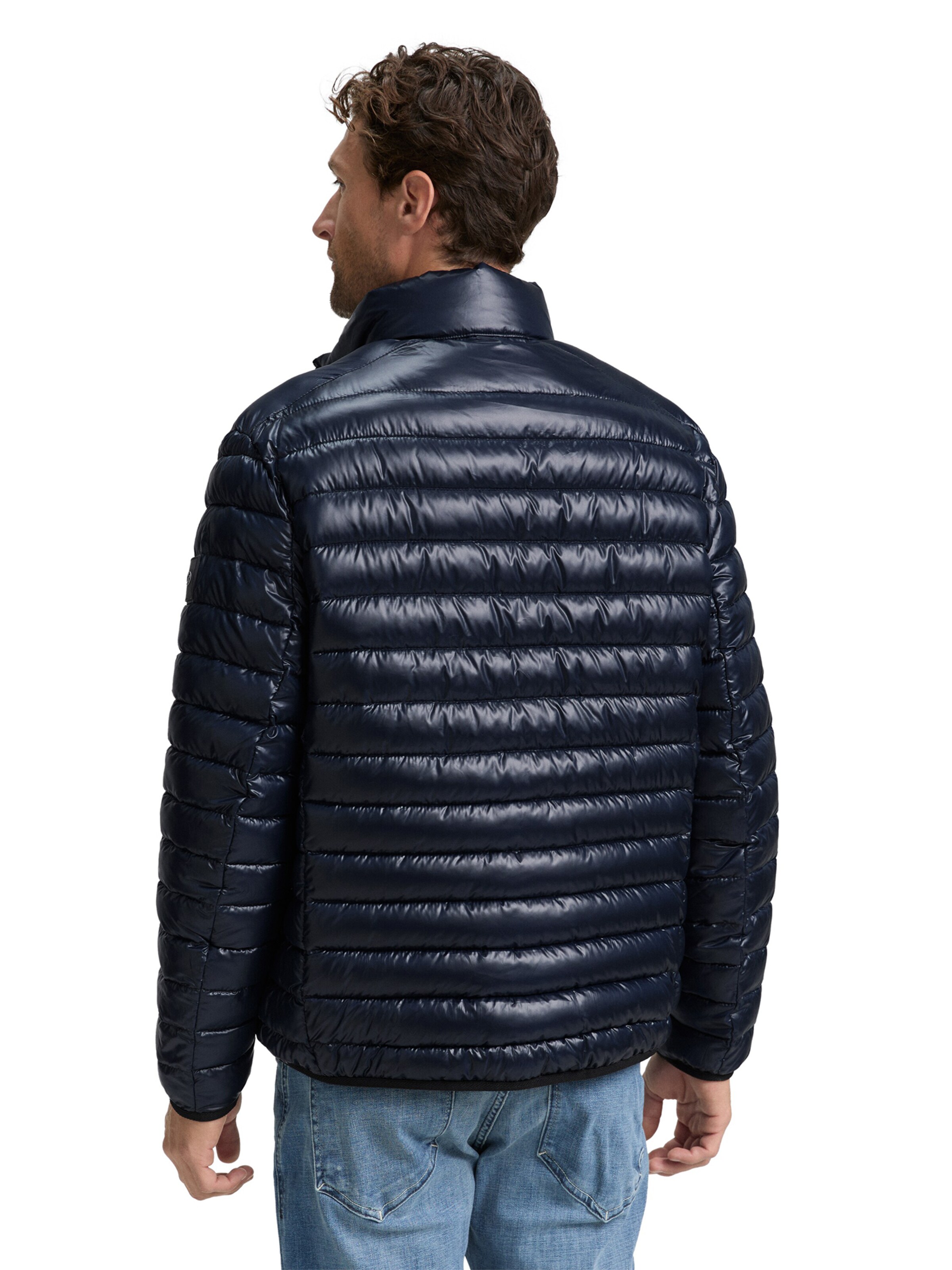 TOM TAILOR Демисезонная куртка в Синий