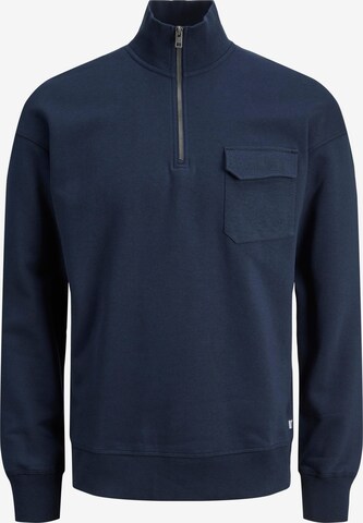 JACK & JONESSweater majica 'Nim' - plava boja: prednji dio