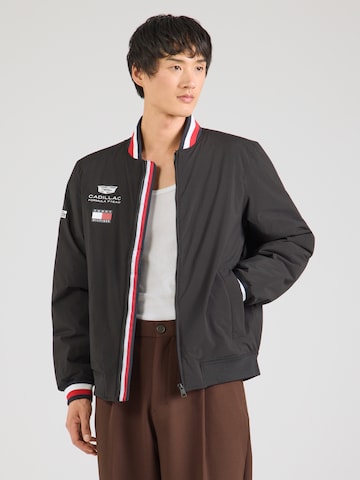 TOMMY HILFIGER Prechodná bunda 'TH x CF1 REPLICA VARSITY' - Čierna