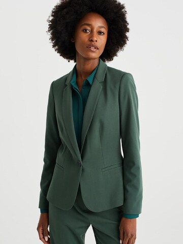 WE Fashion Blazers in Groen: voorkant