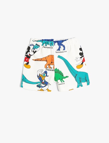 Koton Regular Broek in Wit: voorkant