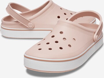 Crocs Puukengät & Crocs-jalkineet 'Off Court' värissä vaaleanpunainen