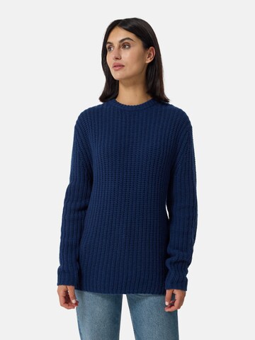 CASH-MERE.CH Trui in Blauw: voorkant