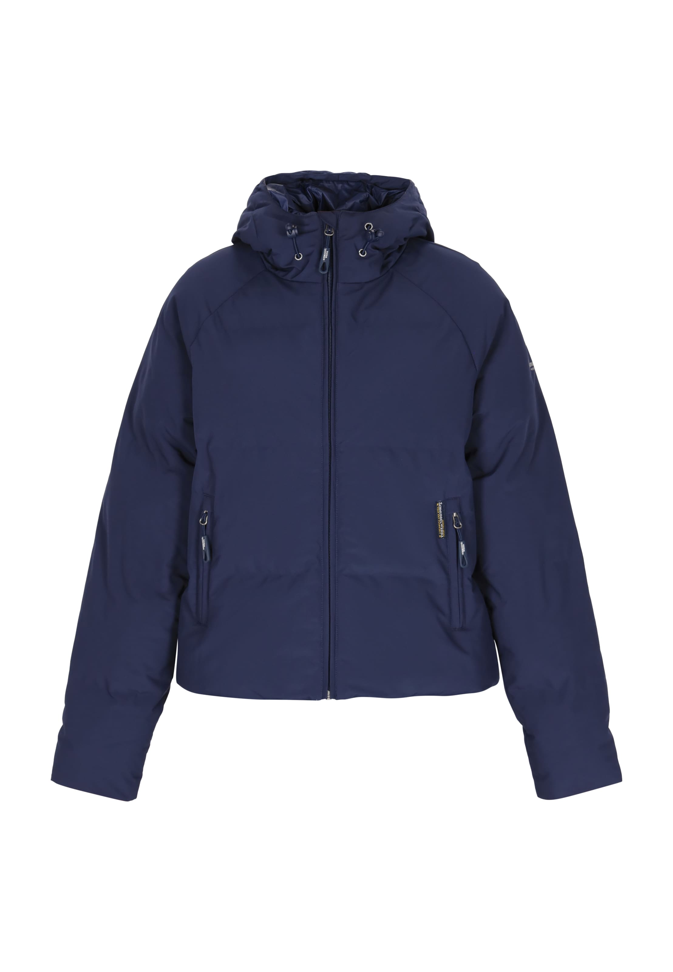 Schmuddelwedda Winterjacke in Blau: Vorderseite