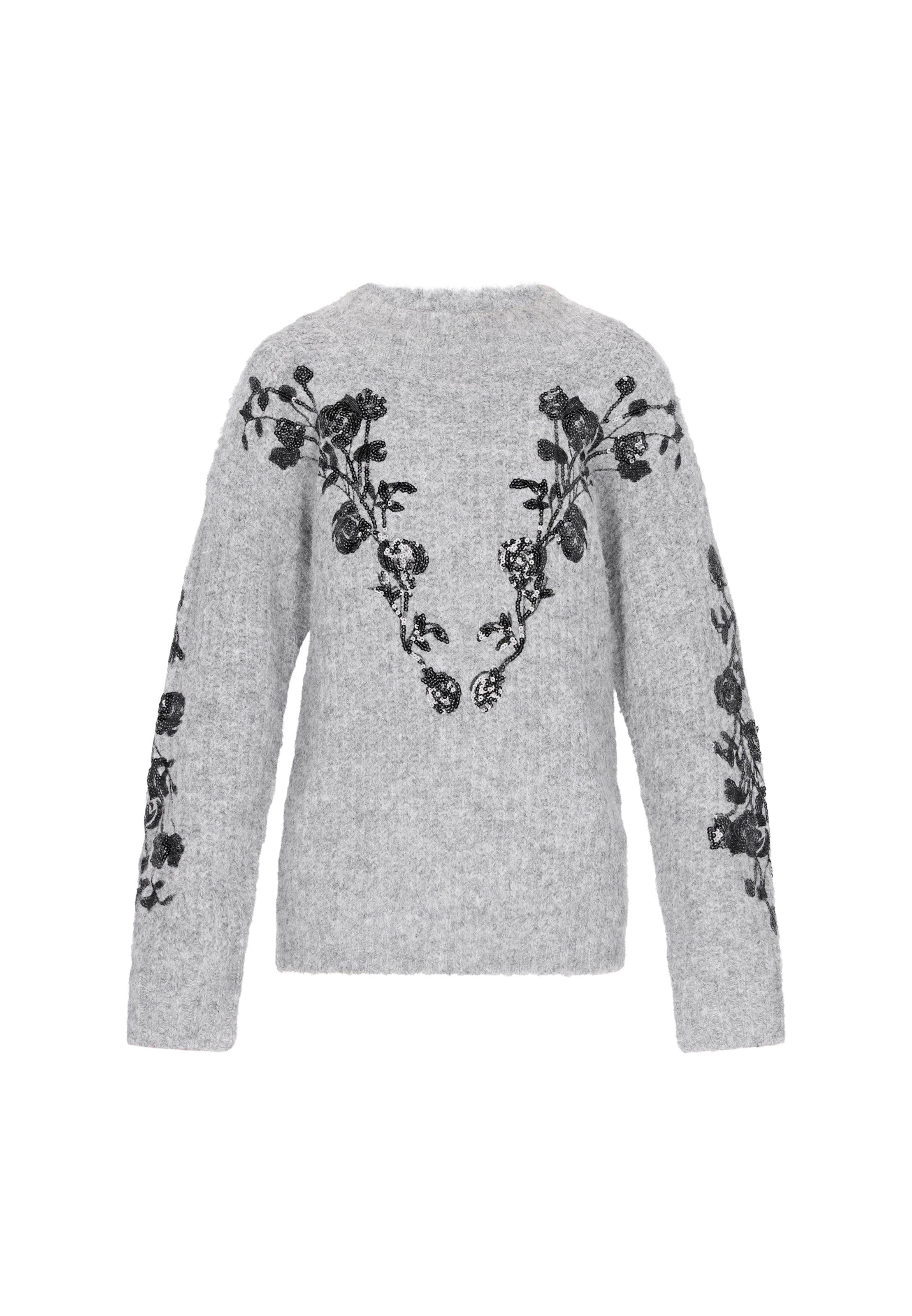 usha FESTIVAL Pulóver - szürke: elől