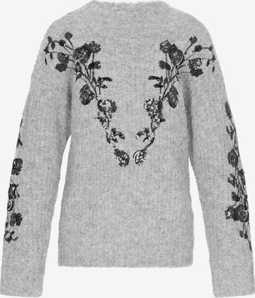 usha FESTIVAL - Jersey en gris: frente