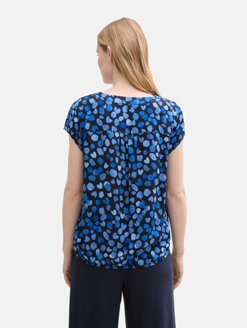 Chemisier TOM TAILOR en bleu
