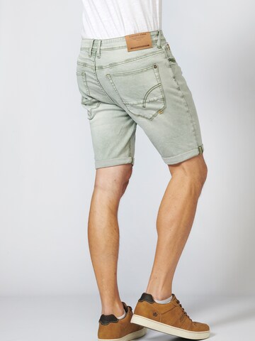 KOROSHI Regular Jeans in Green