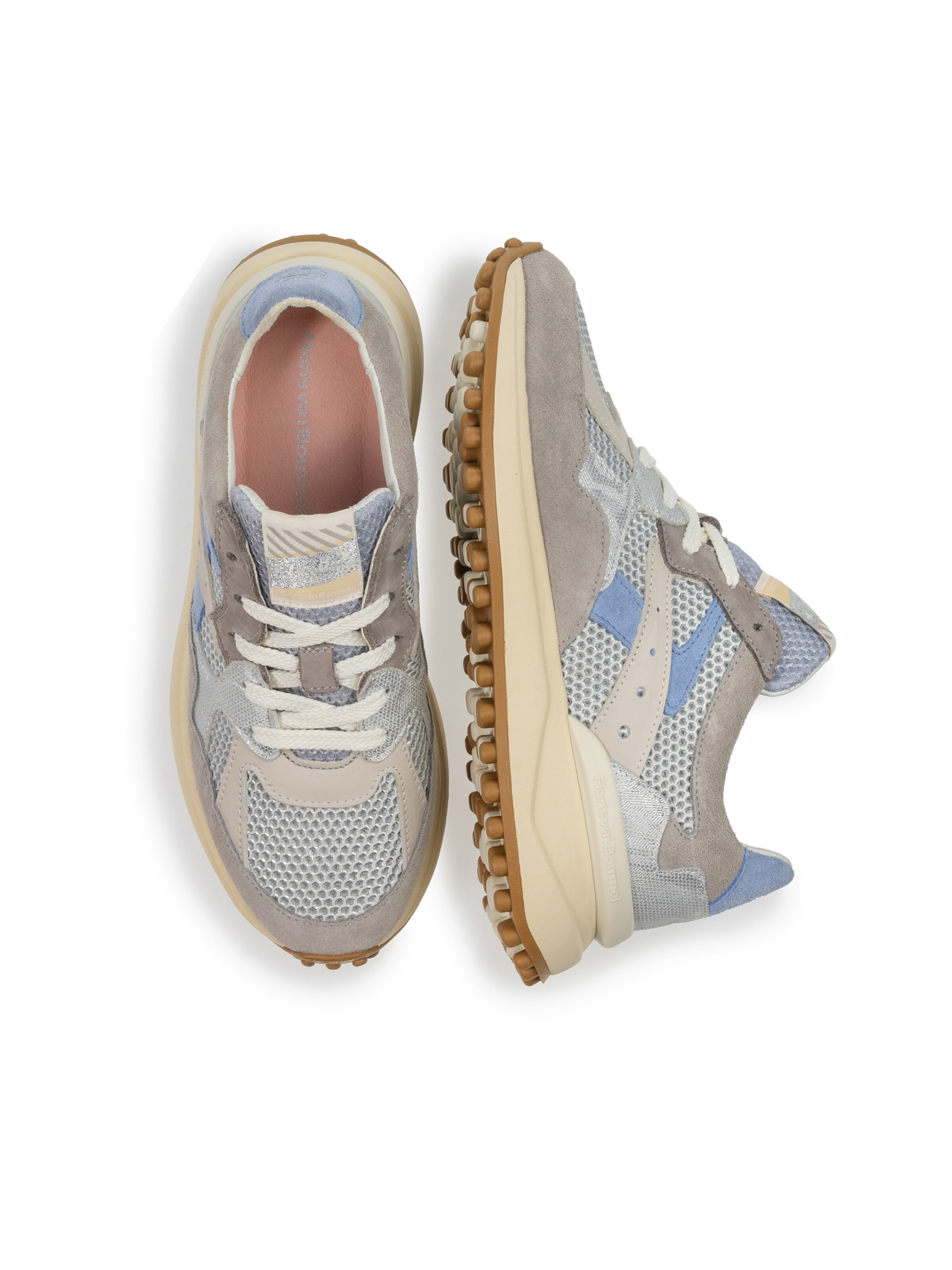 Sneaker bassa 'NOPPI 46' di Floris van Bommel in argento