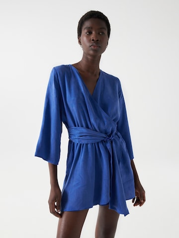 Combinaison Salsa Jeans en bleu : devant