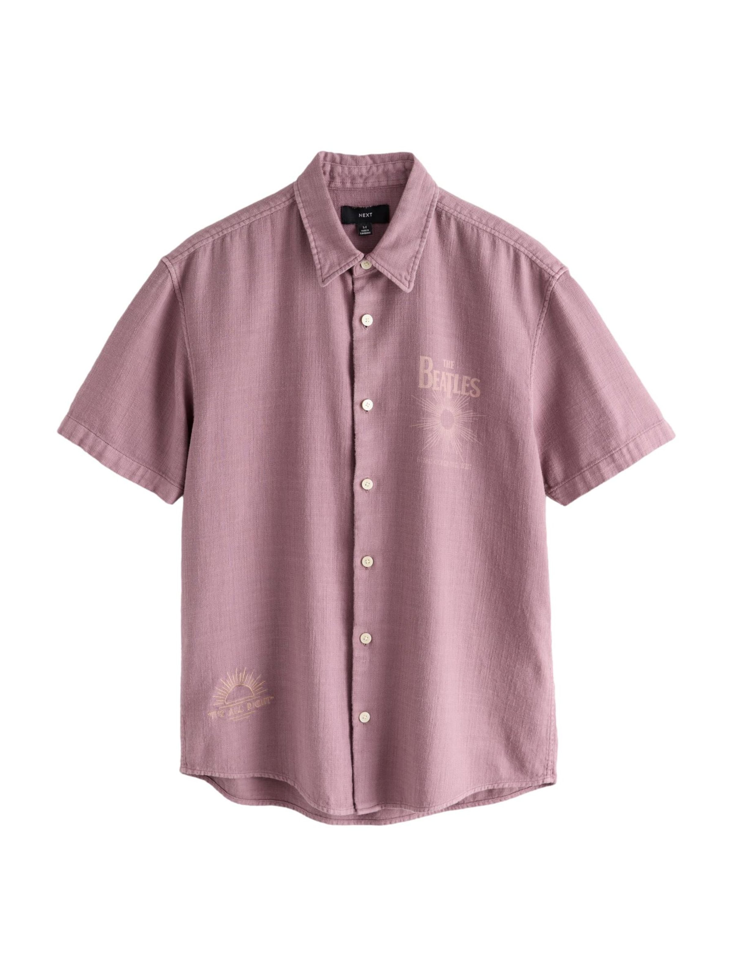 Coupe regular Chemise Next en violet : devant