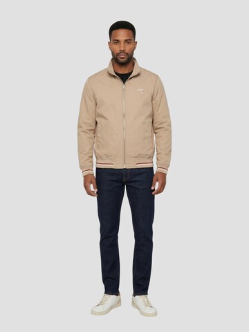 Veste mi-saison Schott NYC en beige