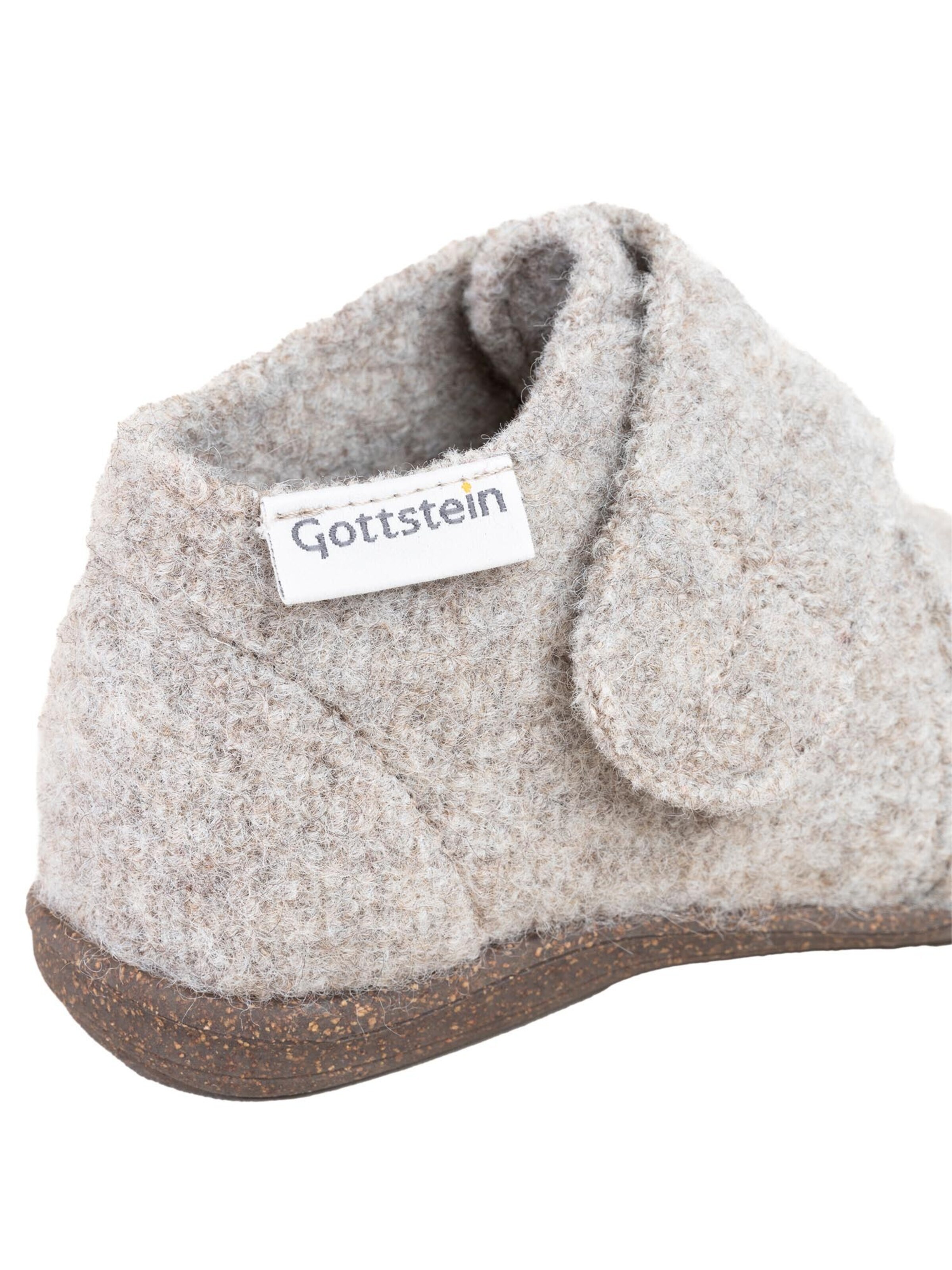 Gottstein Slippers 'Alpine Racer RU' in Beige