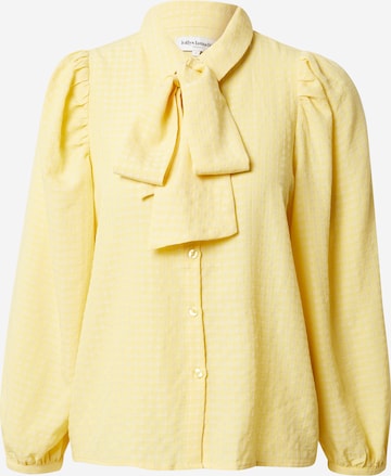 Lollys Laundry Blouse 'Ellie' in Yellow: front