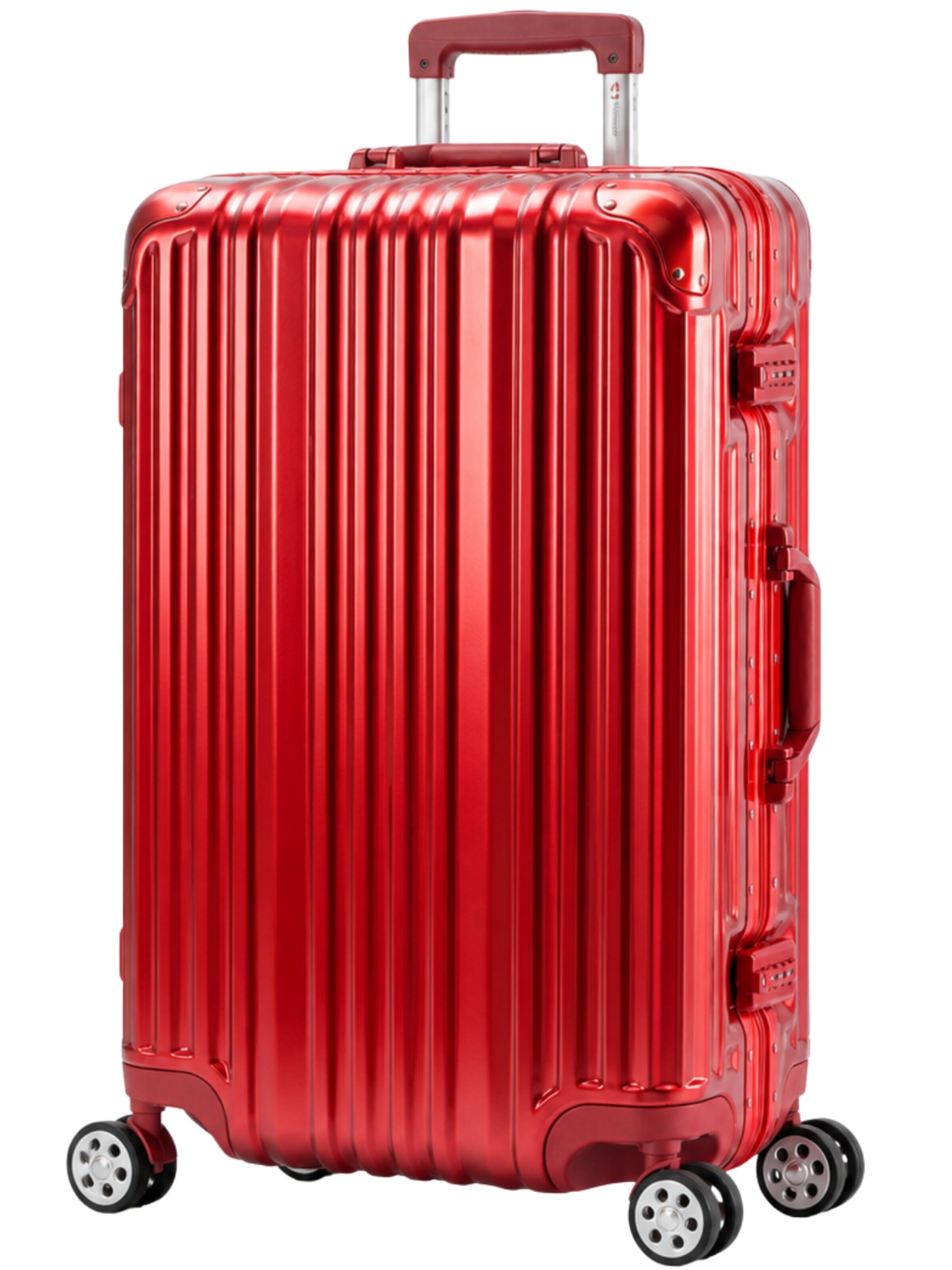 Travelhouse Suitcase 'London' in Red: front
