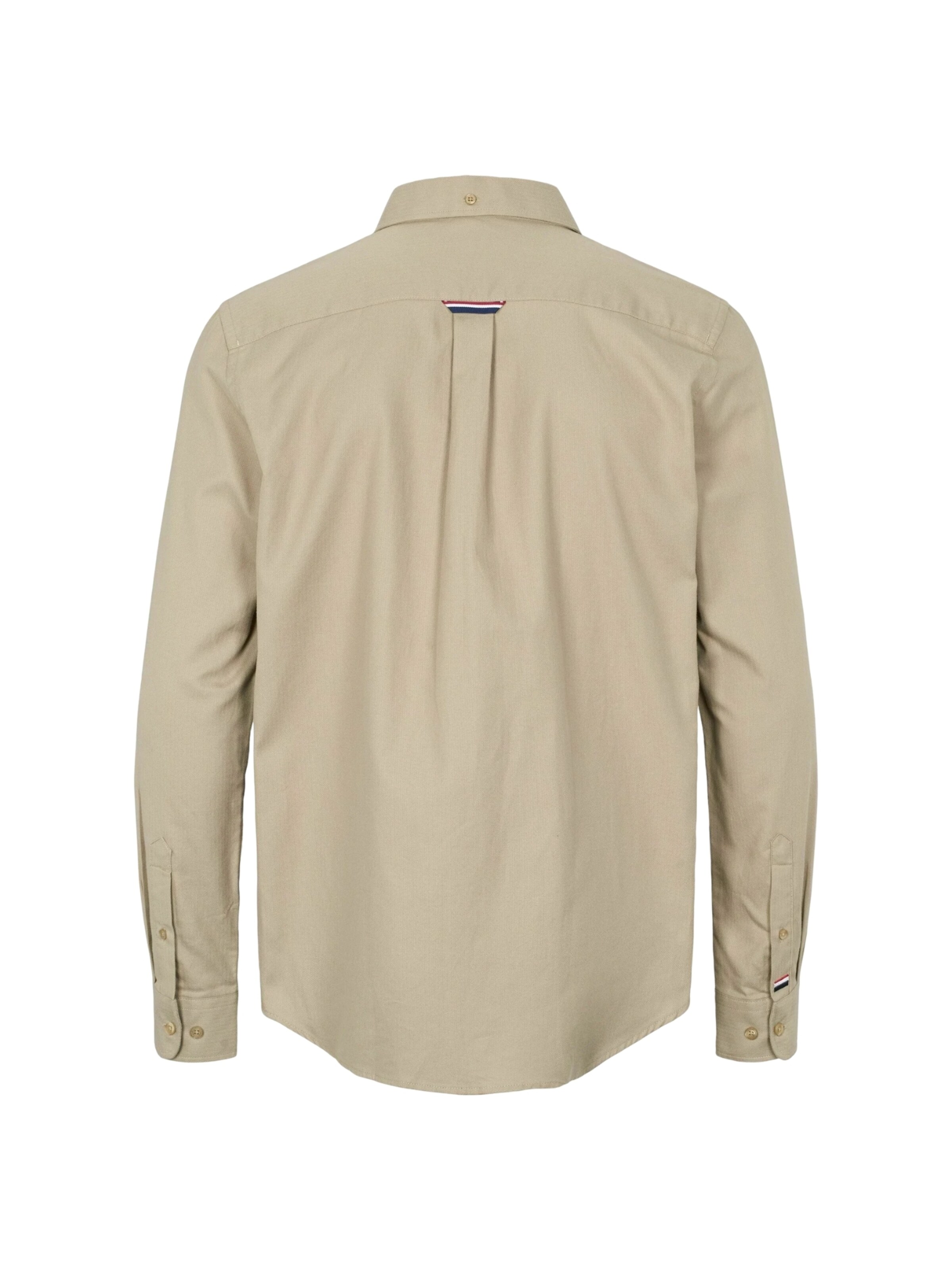 U.S. POLO ASSN. Regular Fit Skjorte 'Jens' i beige